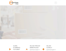 Tablet Screenshot of eservicesgroup.com